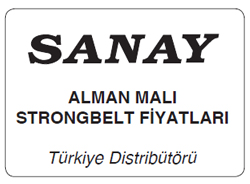 Sanay Kayış Fiyat Listesi-2